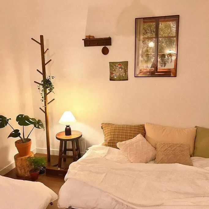 Anri Forest #Long Stay#5People #Front Yard#Laundry Busan Apartment